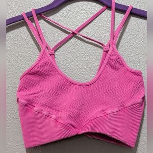 Free People | Hot Pink | Strappy Bra top | XS/S